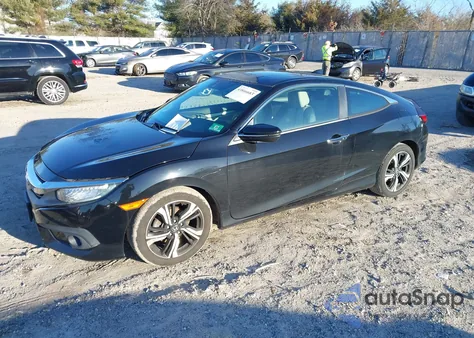 2016 Honda Civic Touring from USA, damaged, VIN 2HGFC3B92GH356701